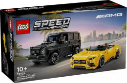 LEGO SPEED CHAMPIONS Mercedes-AMG G 63 + AMG SL 63 76924 STAVEBNICE - zvtit obrzek