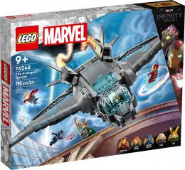 LEGO MARVEL Sthaka Avengers Quinjet 76248 STAVEBNICE - zvtit obrzek