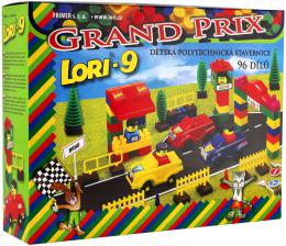 LORI 009 Stavebnice polytechnick Grand Prix 96 dlk plast v krabici 9 - zvtit obrzek