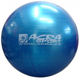 ACRA M gymnastick modr 75cm fitness balon rehabilitan do 150kg - zvtit obrzek