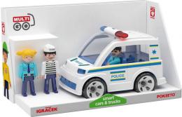EFKO IGREK MultiGO Trio Policie set auto + 3 figurky s doplky - zvtit obrzek